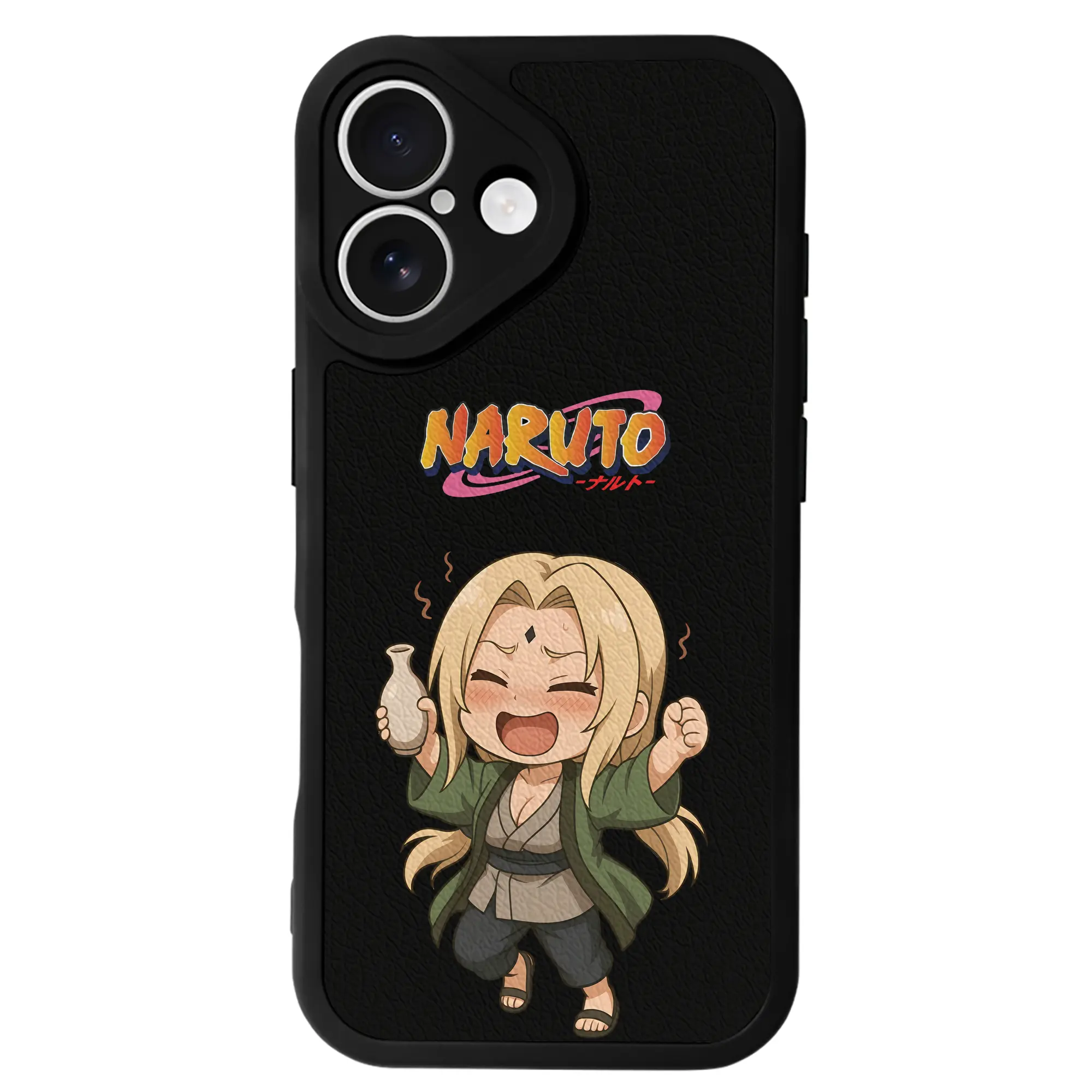 ナルト グッズ 綱手 - IPhone 16シリーズ対応 ・ シリコンスマホケース ・ レザー調 ・ 高精度フィット ・ 耐衝撃 ・ ワイヤレス充電対応 ・ 精密カット